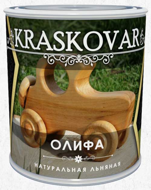 Олифа натуральная Kraskovar